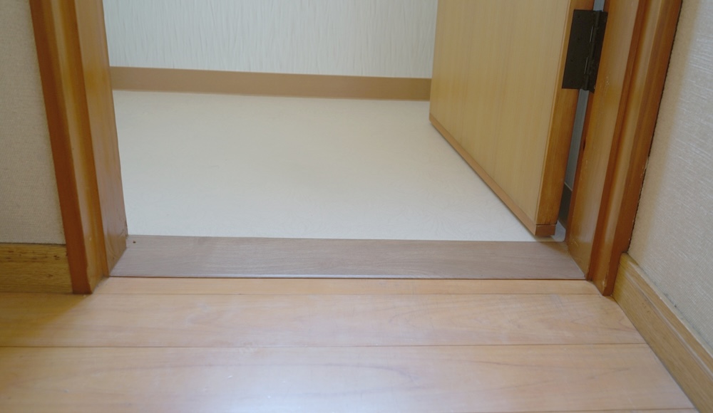 開いたドア