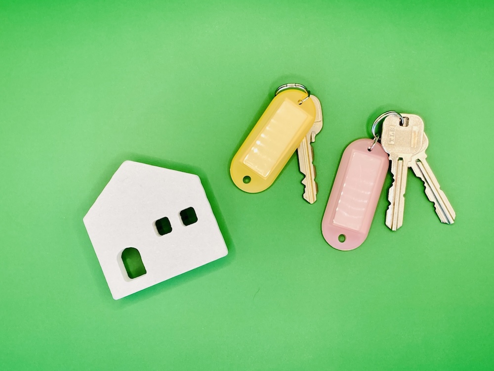 2つの家の鍵