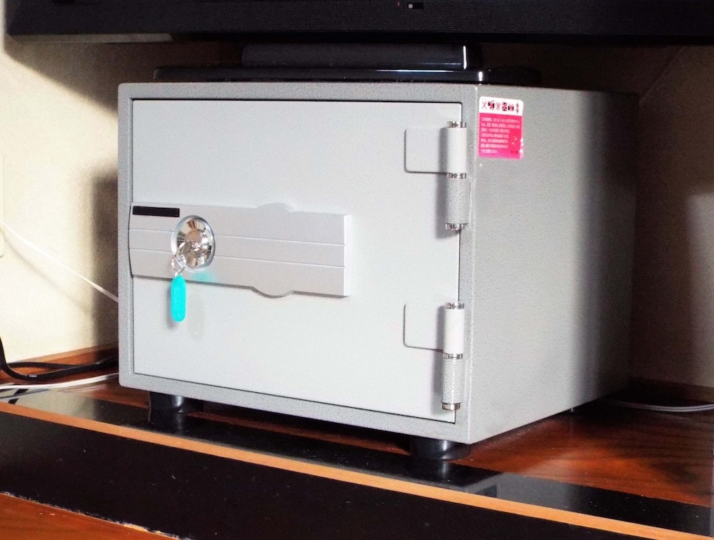 シリンダー式金庫