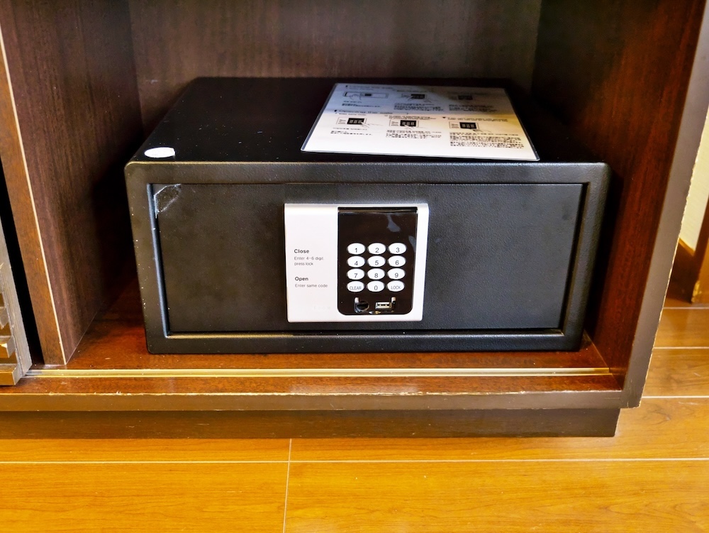 テンキー式金庫