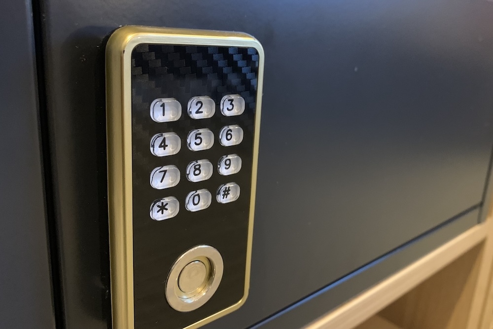 テンキー式金庫