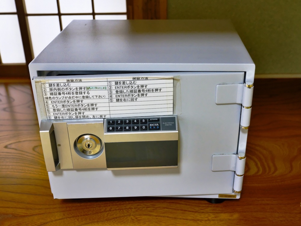 テンキー式金庫