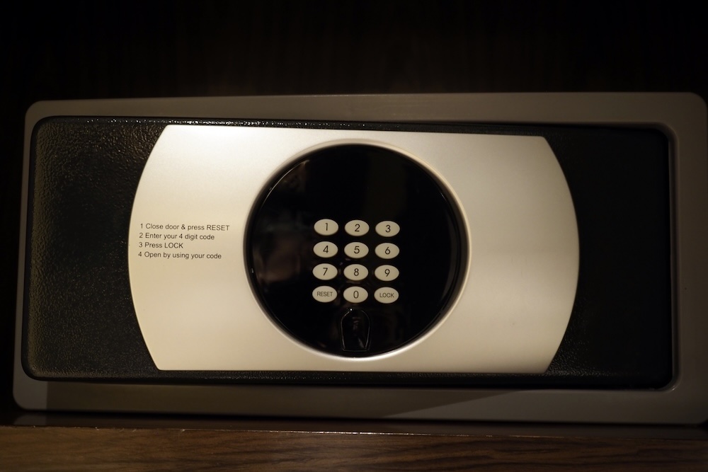 テンキー式金庫