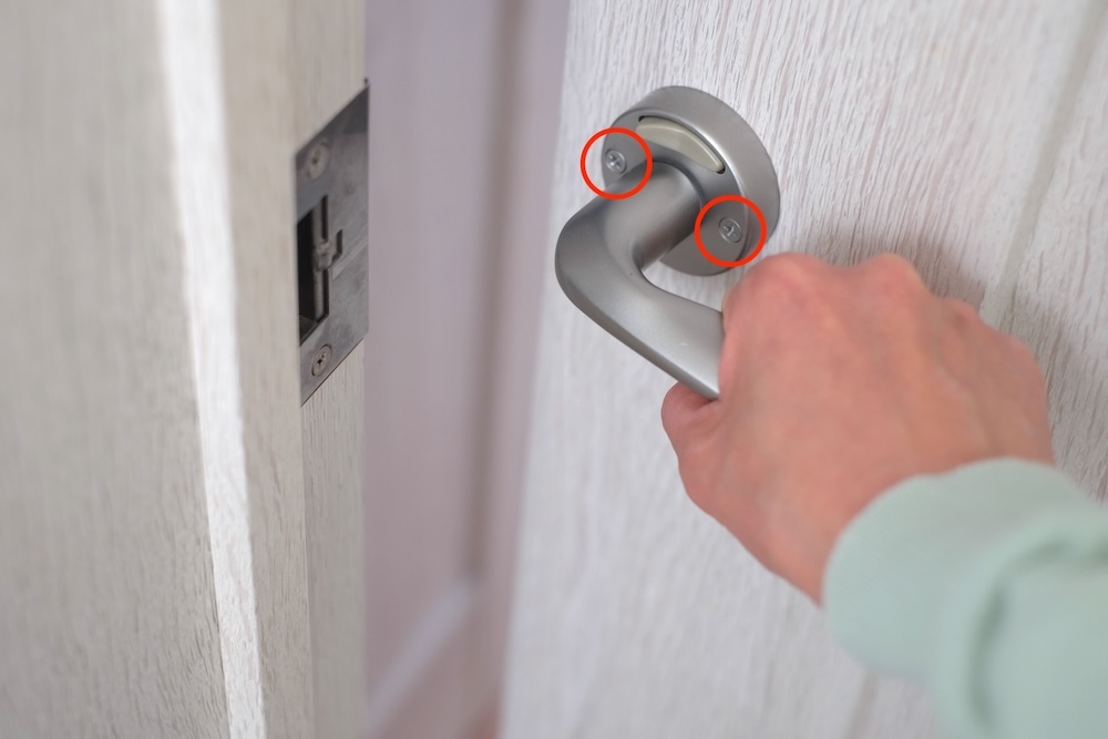 ドアノブ（ノブ本体やプレート部分）