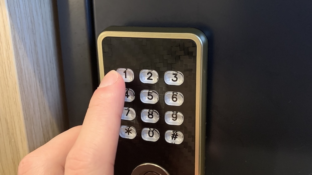 テンキー式金庫