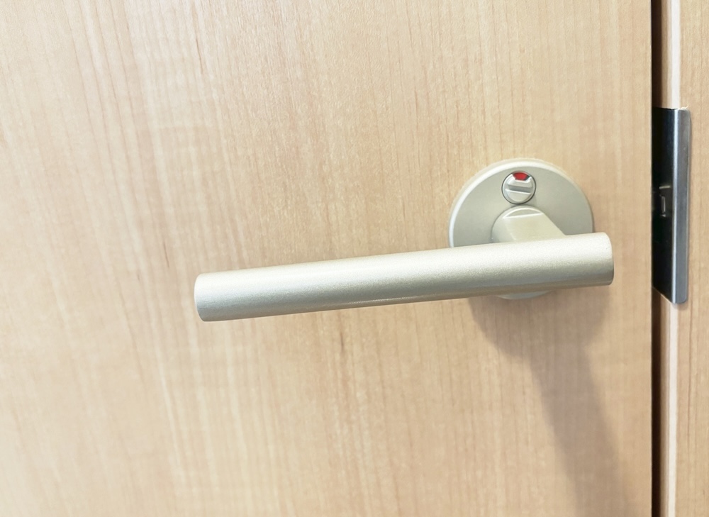 トイレのドアノブ