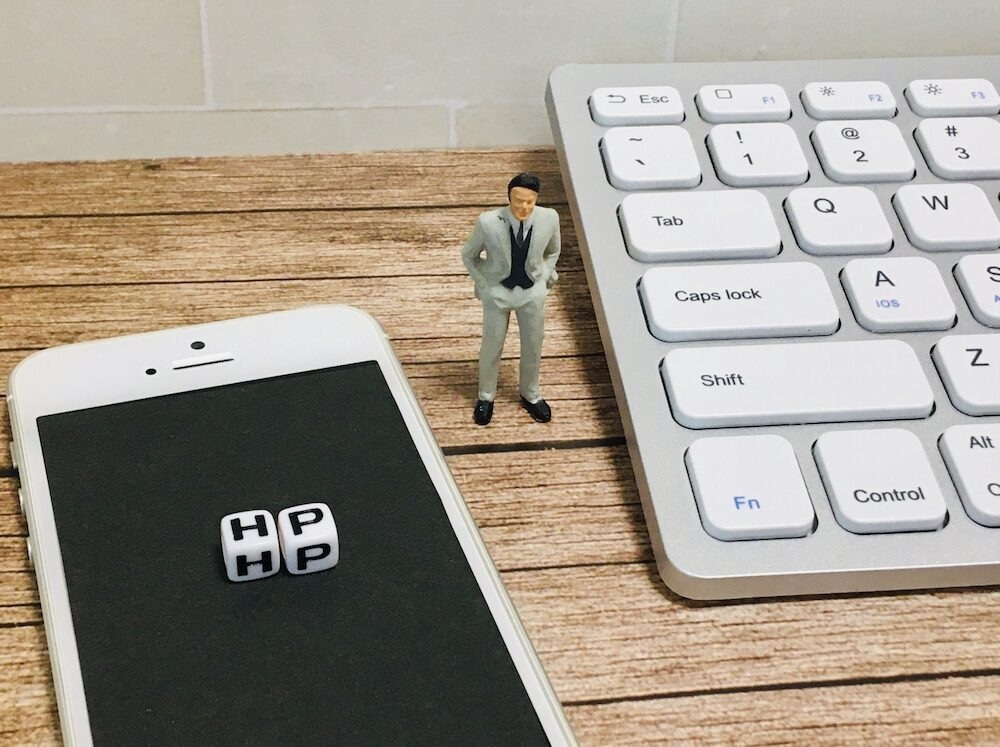 スマホとキーボード