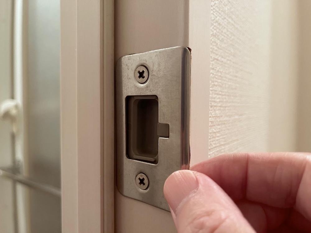 ストライクの位置を調整