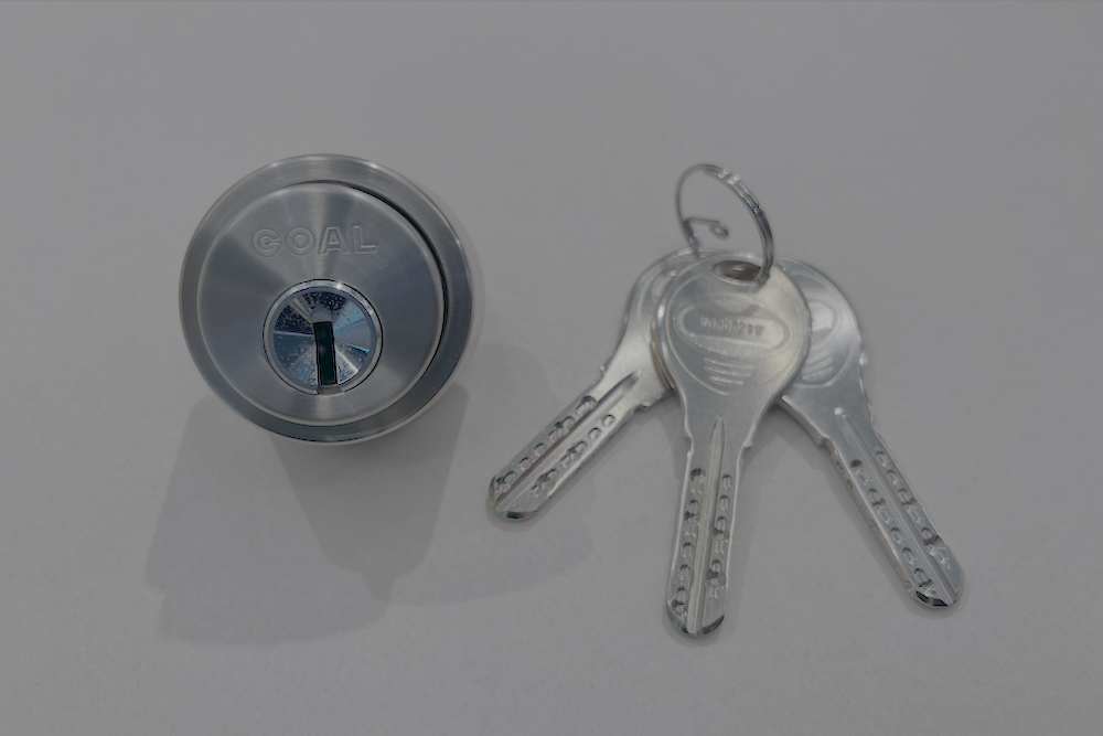 GOALの鍵とシリンダー