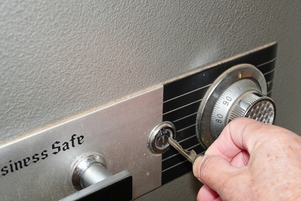 金庫が開かない