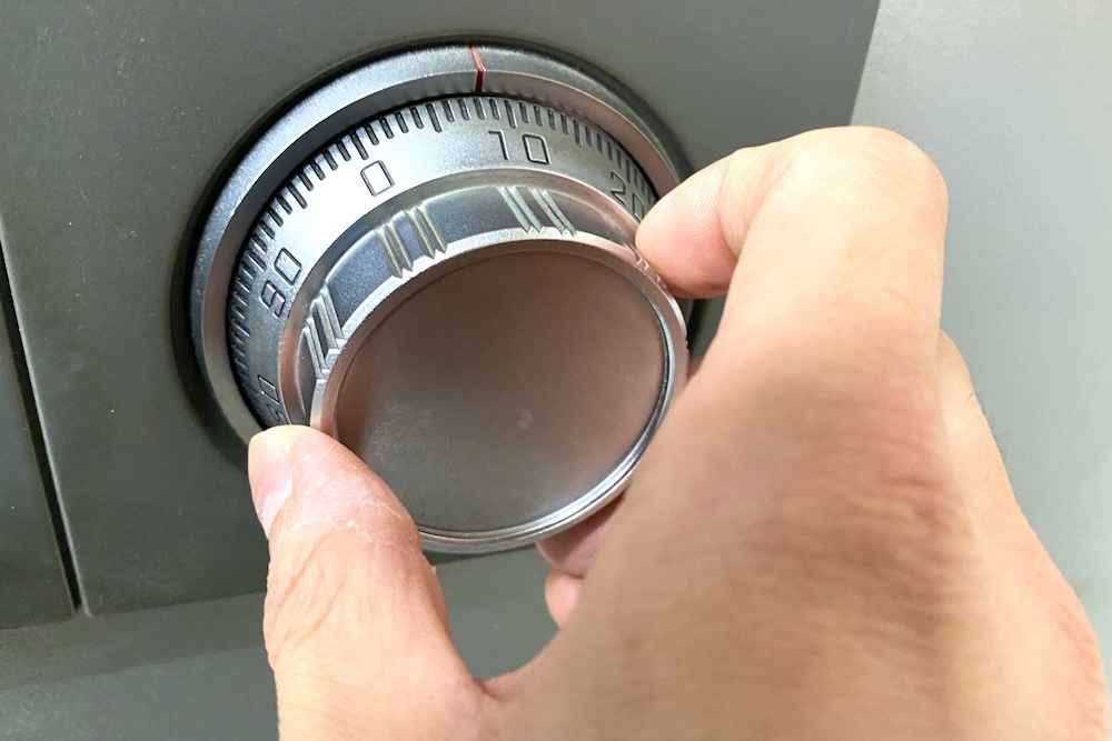 ダイヤル式金庫