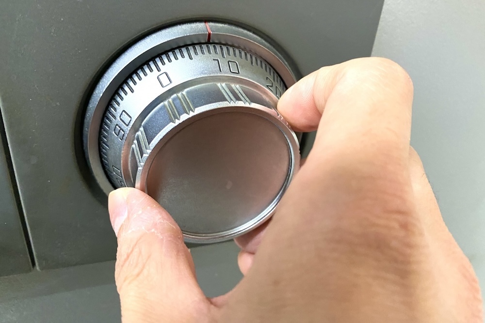 ダイヤル式金庫