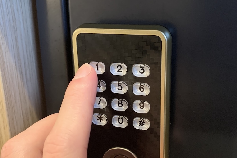 テンキー式金庫