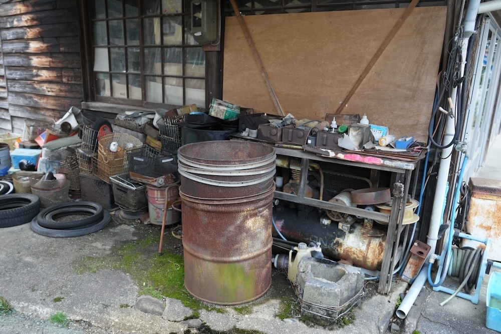 自宅や敷地内