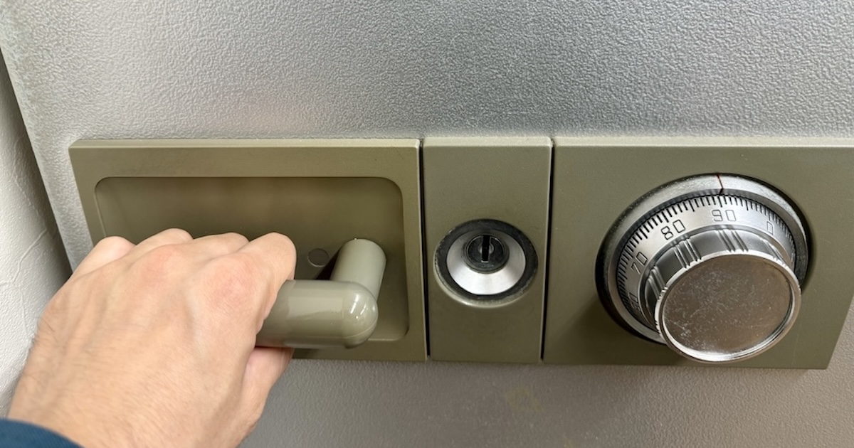 金庫が開かない