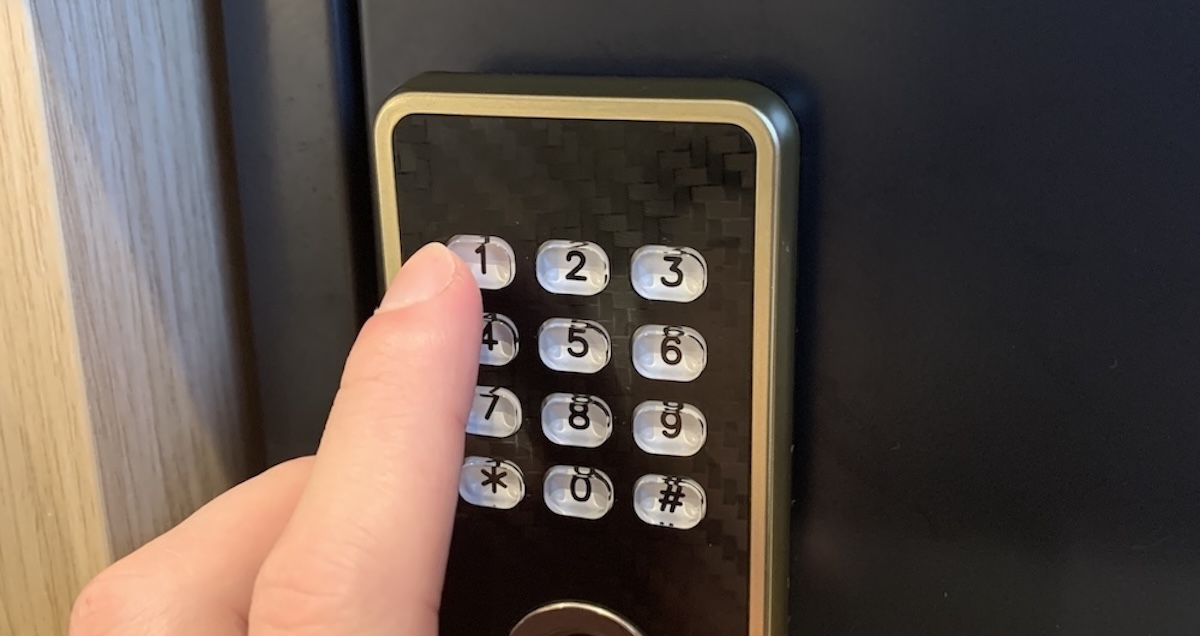 テンキー式金庫